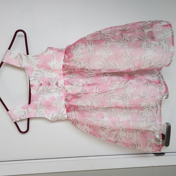 Catherine Malandrino Dress with Butterflies size 6-7 - Picture 6 of 9